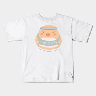 Gym Member Mochi Duck Kids T-Shirt